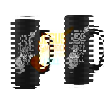 ジーザス・イズ・マイ・ロック・アンド・ザット・イズ・ハウ・アイ・ロール クリスチャン コーヒーマグ - Kawaiitshirt