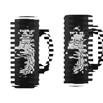 スカニア スウェーデン コート・オブ・アームズ フラッグ グリフィン コーヒーマグ - Kawaiitshirt