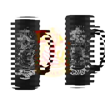 スペイン フラメンコ セビリア アンダルシア バルセロナ コーヒーマグ - Kawaiitshirt