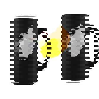 ズグロシロハラインコ 長袖tシャツ コーヒーマグ - Kawaiitshirt