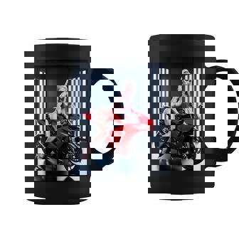 セクシーガールグラフィックtシャツ セクシーなブロンドガール&レッドストリートバイク コーヒーマグ - Kawaiitshirt