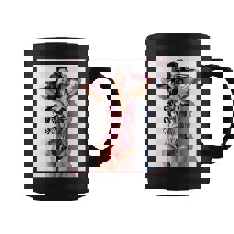 セクシーガールグラフィックtシャツ セクシー巨乳sfピンナップガール 長袖tシャツ コーヒーマグ - Kawaiitshirt