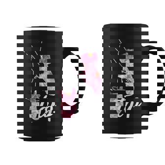 タップダンサー レトロフラワー タップダンサーデザイン タップダンス コーヒーマグ - Kawaiitshirt