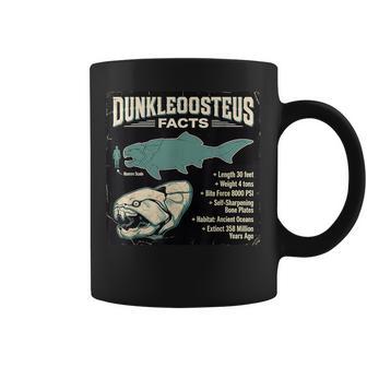 ダンクルオステウス Dunkleosteus Facts 古代魚 恐竜 海洋 生物 学習 図解 コーヒーマグ - Kawaiitshirt