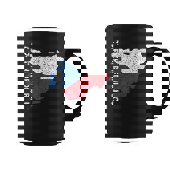 チェコ共和国 チェコ 国旗 チェコ ルーツ 地図 チェコ プライド コーヒーマグ - Kawaiitshirt