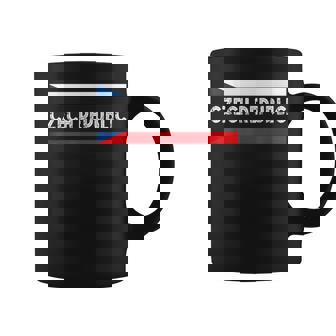 チェコ共和国 国旗 チェコ プライド チェコルーツ チェコ国旗 コーヒーマグ - Kawaiitshirt