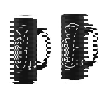 チューバ 楽器 吹奏楽 オーケストラ シンプル 音楽 コーヒーマグ - Kawaiitshirt