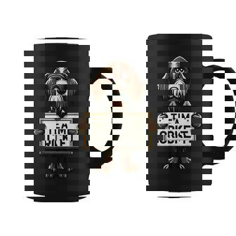 チームクリケット、クリケットの正義、犬好き、ハンティングドッグ コーヒーマグ - Kawaiitshirt