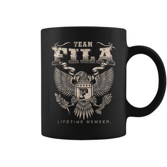 チーム・フィラ・ライフタイム・メンバー-フィラ・ネーム コーヒーマグ - Kawaiitshirt