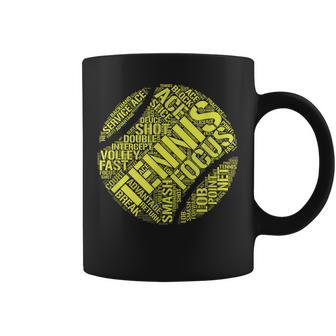 テニス 面白いtシャツ ボール おもしろ 服 ネタ メンズ レディース テニス部 おもしろグッズ 大人 子供 コーヒーマグ - Kawaiitshirt