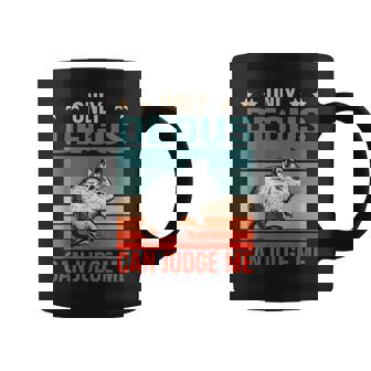 デグーは私を判断できる 齧歯類 デグー コーヒーマグ - Kawaiitshirt