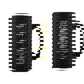 トラウトの種類 魚種おかしな釣り コーヒーマグ - Kawaiitshirt