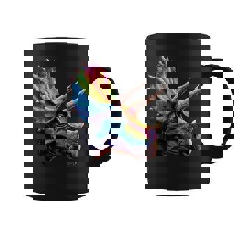 トリケラトプス 恐竜大好き かわいいトリケラトプス コーヒーマグ - Kawaiitshirt