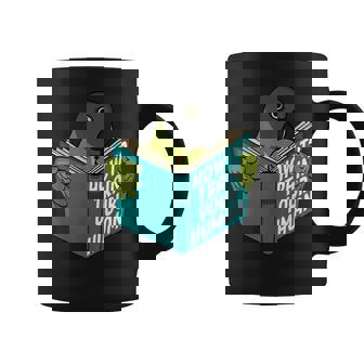 トレイン・ユア・ヒューマン I ブック・パロット I セネガルオウム コーヒーマグ - Kawaiitshirt