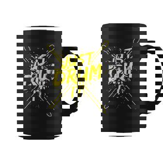 ドラムドラマーのドラマーミュージシャン衣装ドラマー コーヒーマグ - Kawaiitshirt