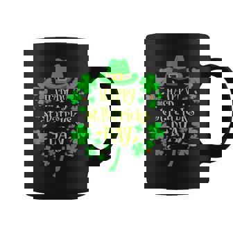 ハッピーセントパトリックデー レプラコーン コスチューム シャムロック キッズ ファミリー コーヒーマグ - Kawaiitshirt