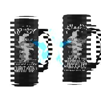 ハンマーヘッドシャークが大好きな男の子です。ハンマーヘッドシャーク ハンマーヘッドシャーク コーヒーマグ - Kawaiitshirt