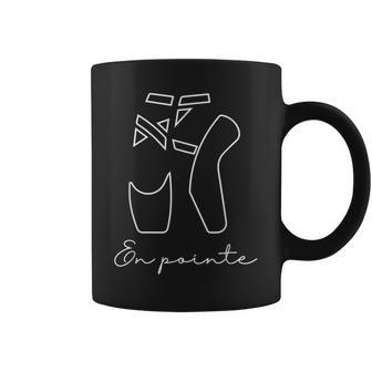 バレエトゥ ポアントシューズ バレエコア En Pointe コーヒーマグ - Kawaiitshirt