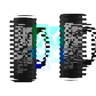 パルクールトレーサーフリーランナーフリーランニングキッズボーイズメンズ コーヒーマグ - Kawaiitshirt