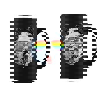 パンダ ゲイプライド Lgbt レインボーフラッグ サングラス Lgbtqギフト コーヒーマグ - Kawaiitshirt