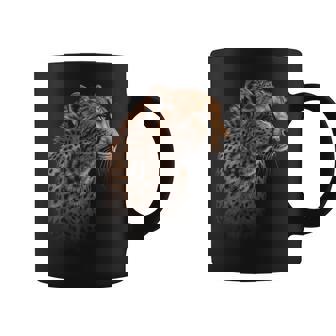 ヒョウチーター 虎 ヒョウの顔 ライオン 猫 コーヒーマグ - Kawaiitshirt