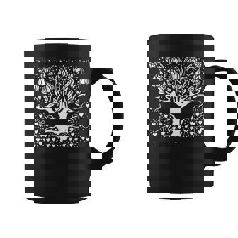 ビアズリーオーブリー作 マグノリアツリー 1895 長袖tシャツ コーヒーマグ - Kawaiitshirt