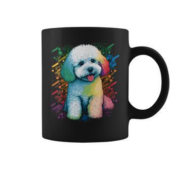 ビション・フリーゼ好きのかわいいビション・フリーゼの犬 コーヒーマグ - Kawaiitshirt