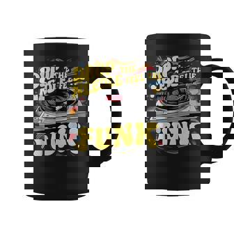 ビニールファンキー音楽愛好家 面白いファンクコスチューム コーヒーマグ - Kawaiitshirt