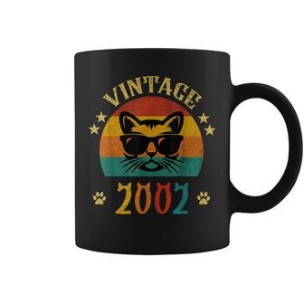 ビンテージファニーキャットシャツ 誕生日プレゼント 2002 メンズ レディース 23歳 コーヒーマグ - Kawaiitshirt