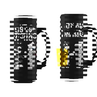 ビールシベリアン・ハスキー犬 コーヒーマグ - Kawaiitshirt