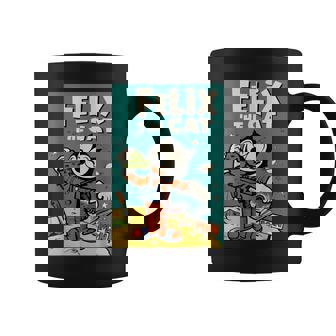 フェリックス・ザ・キャット・ムーン・ドリーマー レトロ1920年代天体アニメーション コーヒーマグ - Kawaiitshirt