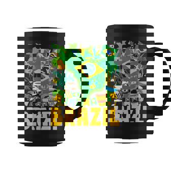ブラジル国旗衣装のアイデア ブラジル&ブラジルの国旗 コーヒーマグ - Kawaiitshirt