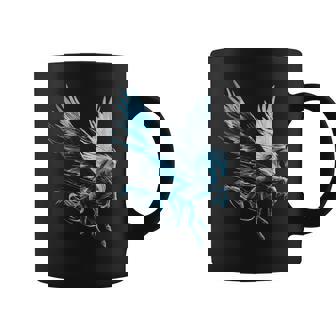 ペガサスユニコーンモチーフイラスト コーヒーマグ - Kawaiitshirt