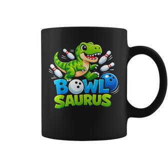 ボウリング 恐竜 Tレックス キュート グラフィック キッズ 幼児 男の子 ボウラー コーヒーマグ - Kawaiitshirt