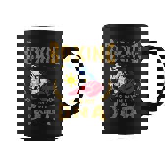 ボクシングは私の Dna にある フィリピン国旗のボクシング グローブ コーヒーマグ - Kawaiitshirt