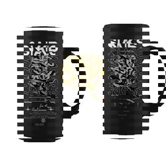 ボールパイソン ストリートウェア レプタイル キーパー 長袖tシャツ コーヒーマグ - Kawaiitshirt