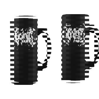 ポップミュージック。デスメタル、ゴシックブラックメタルバンド ファニーアイロニック コーヒーマグ - Kawaiitshirt