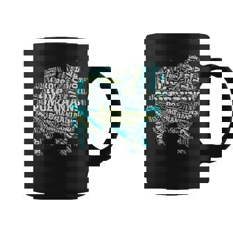 ポメラニアンが大好き-Word Cloud Pomeranians 犬ティー A コーヒーマグ - Kawaiitshirt