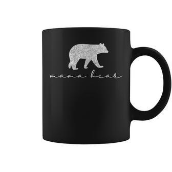 ママベア シャツ かわいい 母の日 ギフト ホワイト コーヒーマグ - Kawaiitshirt