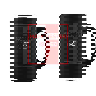 マンチェスター・イズ・レッド・ファニー・ユナイテッド・フットボール・サポーター コーヒーマグ - Kawaiitshirt