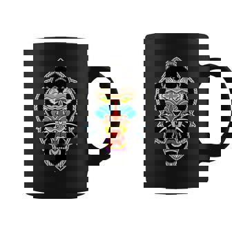 マンドリルモンキー 長袖tシャツ コーヒーマグ - Kawaiitshirt