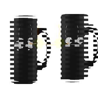 マーメイド貝殻ビキニトップ 面白い コーヒーマグ - Kawaiitshirt
