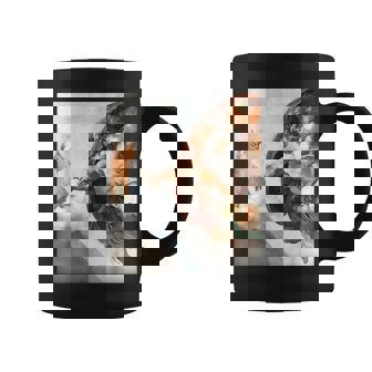 ミケランジェロの愉快な創作猫ミーム。 コーヒーマグ - Kawaiitshirt