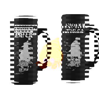 ヤドカリの解剖学 面白い カワイイ ヤドカリ チビ コーヒーマグ - Kawaiitshirt