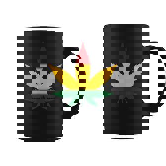 レゲエtシャツとラスタカラーtシャツ メンズ コーヒーマグ - Kawaiitshirt