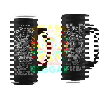 レゲエが大好きな少女 ジャマイカ音楽 おもしろラスタ コーヒーマグ - Kawaiitshirt