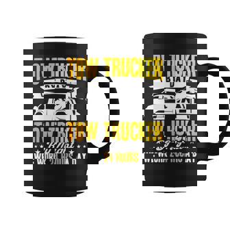 レッカートライバー レッカーは1日24時間作業します。 長袖tシャツ コーヒーマグ - Kawaiitshirt