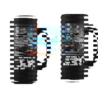 レトロ Jdm 日本ドリフトレース チューニングカー 東京スカイライン ギフト 長袖tシャツ コーヒーマグ - Kawaiitshirt