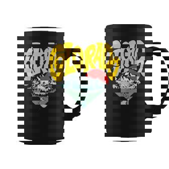 レトロ コロラド州 アウトドア 自然 恋人 ハート 山脈 グラフィック コーヒーマグ - Kawaiitshirt