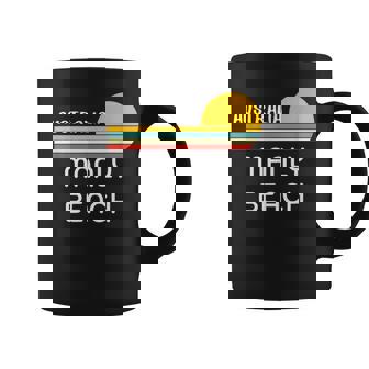 レトロ マンリービーチ オリジナル オーストラリア ヴィンテージ 70年代サンセット アート コーヒーマグ - Kawaiitshirt